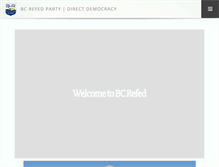 Tablet Screenshot of bcrefed.com
